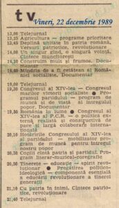 TV 22 dec