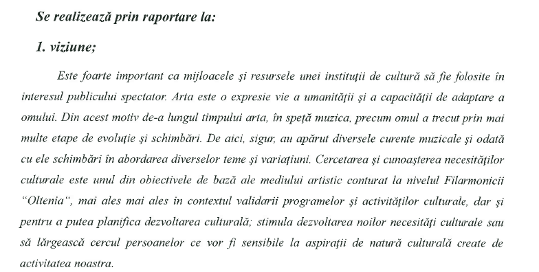 Raportul de activitate al managerului Gabriel Zamfir - pagina 51
